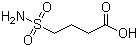 4-氨基磺酰基丁酸分子结构 (CAS 175476-52-5)