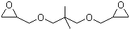 新戊二醇二缩水甘油醚分子结构 (CAS 17557-23-2)