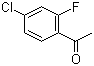 4'-Chloro-2'-fluoroacetophenone molecular structure (CAS 175711-83-8)