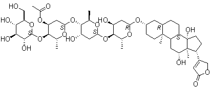 structure of CAS# 17575-22-3, Lanatigen C