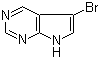 5-Bromo-7H-pyrrolo[2,3-d]pyrimidine molecular structure (CAS 175791-49-8)