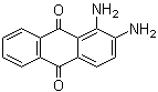 结构式 CAS# 1758-68-5, 1,2-二氨基蒽醌