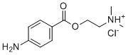 二甲基普鲁卡因盐酸盐分子结构 (CAS 17599-02-9)
