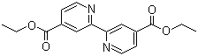 4,4'-Bis(ethoxycarbonly)-2,2'-bipyridine molecular structure (CAS 1762-42-1)