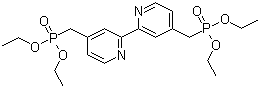 4,4'-Bis(diethylmethylphosphonate)-2,2'-bipyridine molecular structure (CAS 176220-38-5)