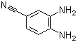 结构式 CAS# 17626-40-3, 3,4-二氨基苯甲腈