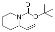 2-Ethenyl-1-piperidinecarboxylic acid 1,1-dimethylethyl ester molecular structure (CAS 176324-61-1)