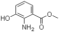 2-氨基-3-羟基苯甲酸甲酯分子结构 (CAS 17672-21-8)