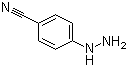 4-Hydrazinobenzonitrile molecular structure (CAS 17672-27-4)