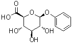 Phenyl beta-D-glucuronide molecular structure (CAS 17685-05-1)