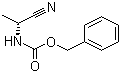 N-[(1R)-1-Cyanoethyl]carbamic acid phenylmethyl ester molecular structure (CAS 176894-58-9)