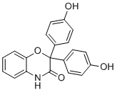 双酚沙丁分子结构 (CAS 17692-24-9)