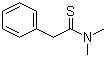 N,N-Dimethyl-2-phenylethanethioamide molecular structure (CAS 17709-95-4)