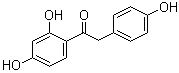 1-(2,4-Dihydroxyphenyl)-2-(4-hydroxyphenyl)ethanone molecular structure (CAS 17720-60-4)