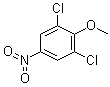 2,6-Dichloro-4-nitroanisole molecular structure (CAS 17742-69-7)