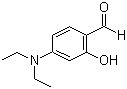4-(二乙氨基)水杨醛分子结构 (CAS 17754-90-4)
