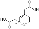 1,3-Adamantanediacetic acid molecular structure (CAS 17768-28-4)