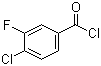 4-Chloro-3-fluorobenzoyl chloride molecular structure (CAS 177787-25-6)