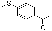 结构式 CAS# 1778-09-2, 4-甲硫基苯乙酮; 对甲硫基苯乙酮
