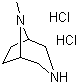 structure of CAS# 17783-50-5, 8-Methyl-3,8-diazabicyclo[3.2.1]octane dihydrochloride