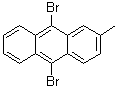 9,10-Dibromo-2-methylanthracene molecular structure (CAS 177839-45-1)