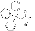 (Carbomethoxymethyl)triphenylphosphonium bromide molecular structure (CAS 1779-58-4)
