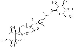 Wattoside B molecular structure (CAS 177910-43-9)