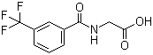 间三氟甲基马尿酸分子结构 (CAS 17794-48-8)