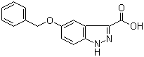 5-Benzyloxy-1H-indazole-3-carboxylic acid molecular structure (CAS 177941-16-1)