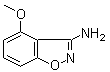 结构式 CAS# 177995-40-3, 4-甲氧基-1,2-苯并异噁唑-3-胺