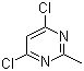 4,6-二氯-2-甲基嘧啶分子结构 (CAS 1780-26-3)
