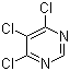 4,5,6-三氯嘧啶分子结构 (CAS 1780-27-4)