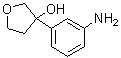 3-(3-Aminophenyl)tetrahydro-3-furanol molecular structure (CAS 1781194-73-7)