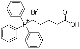 4-羧丁基三苯基溴化膦分子结构 (CAS 17814-85-6)