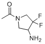 structure of CAS# 1781989-71-6, 1-(4-Amino-3,3-difluoropyrrolidin-1-yl)ethanone