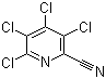 3,4,5,6-Tetrachloropyridine-2-carbonitrile molecular structure (CAS 17824-83-8)