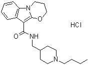 哌波色罗盐酸盐分子结构 (CAS 178273-87-5)