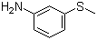 3-氨基茴香硫醚分子结构 (CAS 1783-81-9)