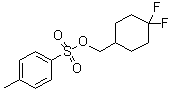 structure of CAS# 178310-99-1, (4,4-Difluorocyclohexyl)methyl 4-methylbenzenesulfonate