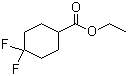 structure of CAS# 178312-47-5, Ethyl 4,4-difluorocyclohexanecarboxylate