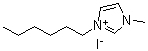 1-Hexyl-3-methylimidazolium iodide molecular structure (CAS 178631-05-5)