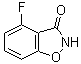 4-Fluoro-1,2-benzisoxazol-3(2H)-one molecular structure (CAS 178747-83-6)