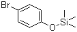 (4-溴苯氧基)三甲基硅烷分子结构 (CAS 17878-44-3)