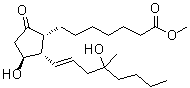 8-表米索前列醇分子结构 (CAS 1788085-78-8)