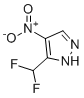 structure of CAS# 1789048-54-9, 3-(difluoromethyl)-4-nitro-1H-pyrazole;5-(difluoromethyl)-4-nitro-1H-pyrazole