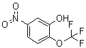 5-Nitro-2-(trifluoromethoxy)phenol molecular structure (CAS 179070-94-1)