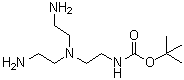 structure of CAS# 179167-09-0, [2-[Bis(2-aminoethyl)amino]ethyl]carbamic acid 1,1-dimethylethyl ester