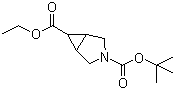 3-Azabicyclo[3.1.0]hexane-3,6-dicarboxylic acid 3-(tert-butyl) 6-ethyl ester molecular structure (CAS 179236-78-3)