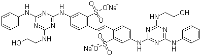 Fluorescent Brightener 85 molecular structure (CAS 17958-73-5)