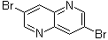 3,7-Dibromo-1,5-naphthyridine molecular structure (CAS 17965-72-9)